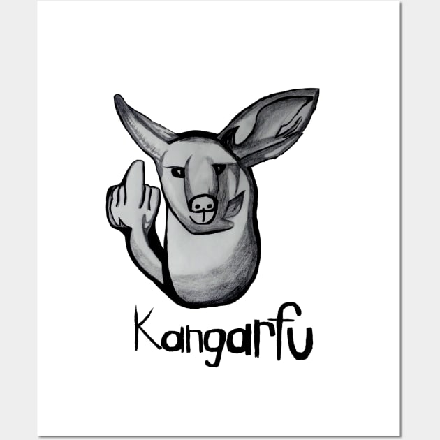 Kangarfu Wall Art by IanWylie87